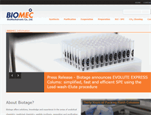 Tablet Screenshot of biomec.co.kr